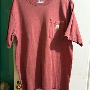 Carhartt Brick Red Pocket Tee